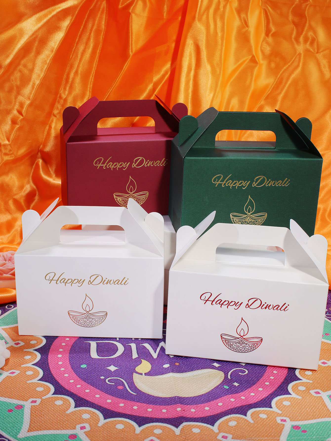 Home Decor Indonesia - Diwali Feestcadeaudoos, Diwali Cadeaudoos Decoratieve Verpakkingsdoos