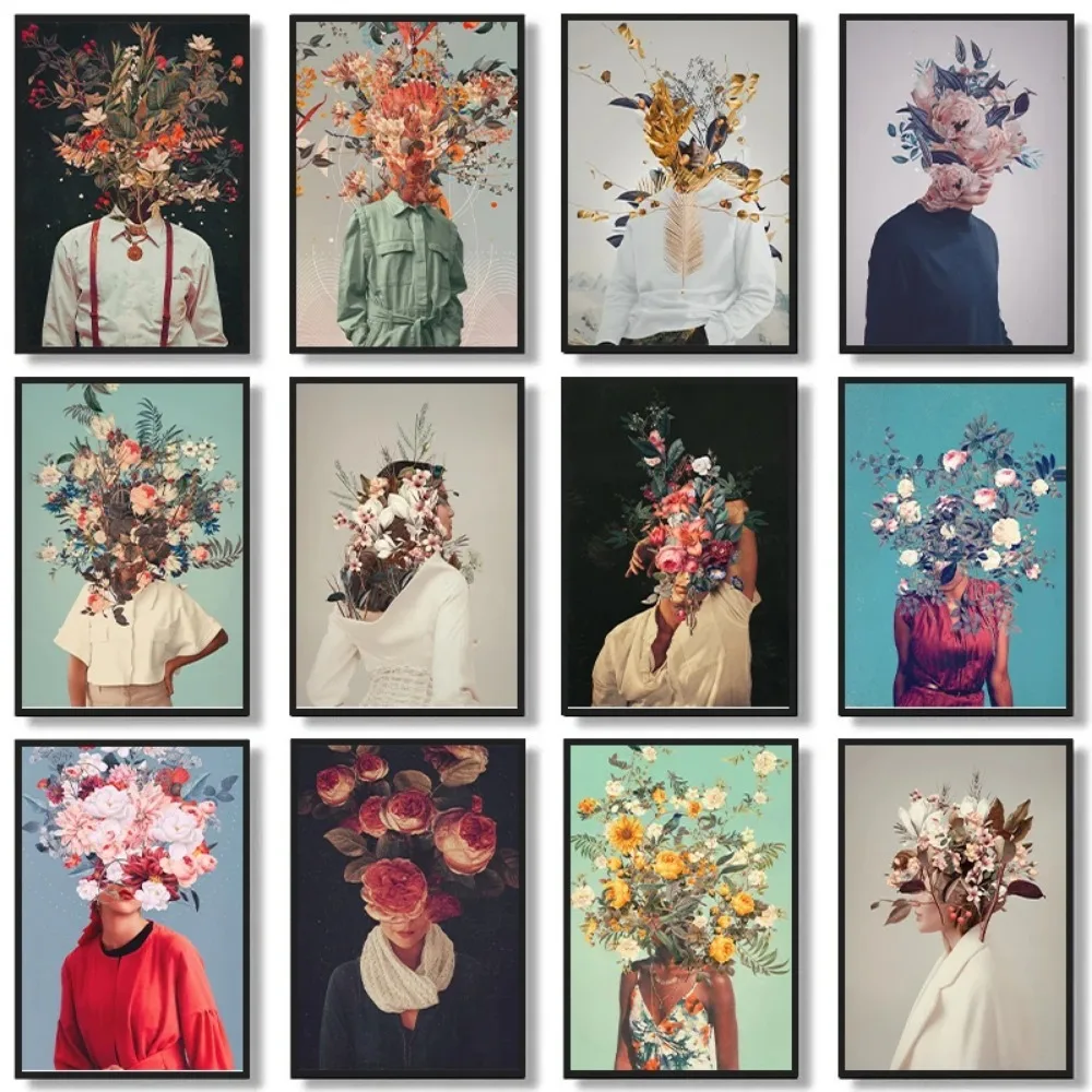 Home Decor Magazine - Modemagazine: moderne abstracte bloemenmotieven, posters en