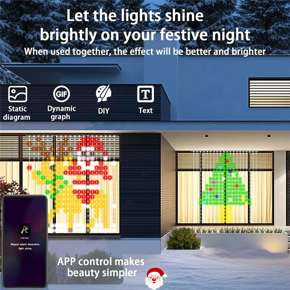 Slimme LED-gordijnverlichting  - Home Decor Free App recensie en prijs