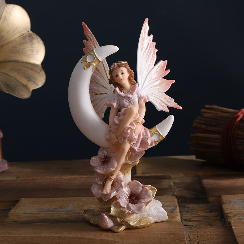 Nordic Angel Fairy Garden Stat - Home Decor Za recensie en prijs