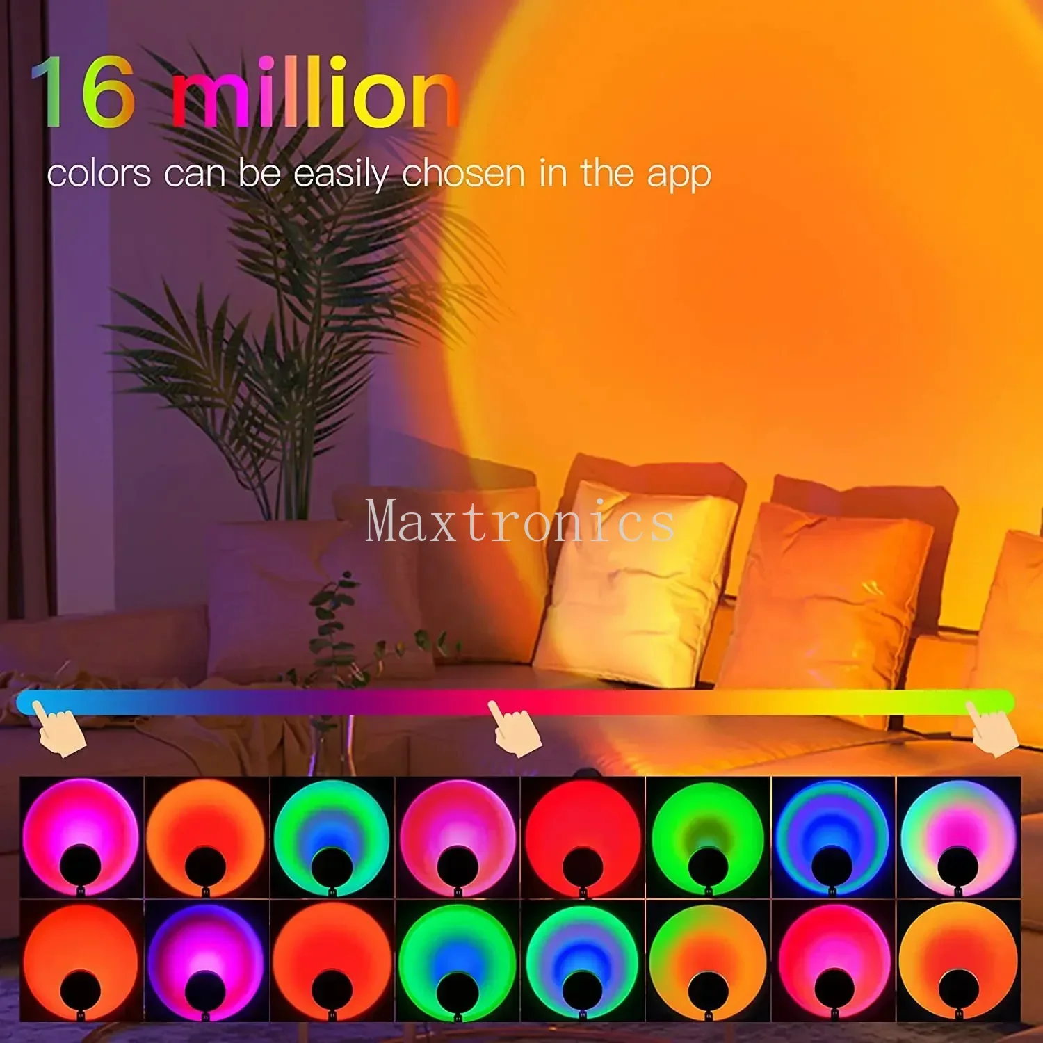LED-zonsonderganglamp TUYA Blu - Home Decor Free App recensie en prijs