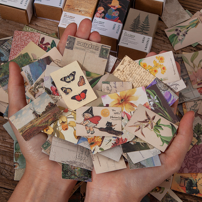 100 vellen retro mini-memokaar - Home Decor Magazine recensie en prijs